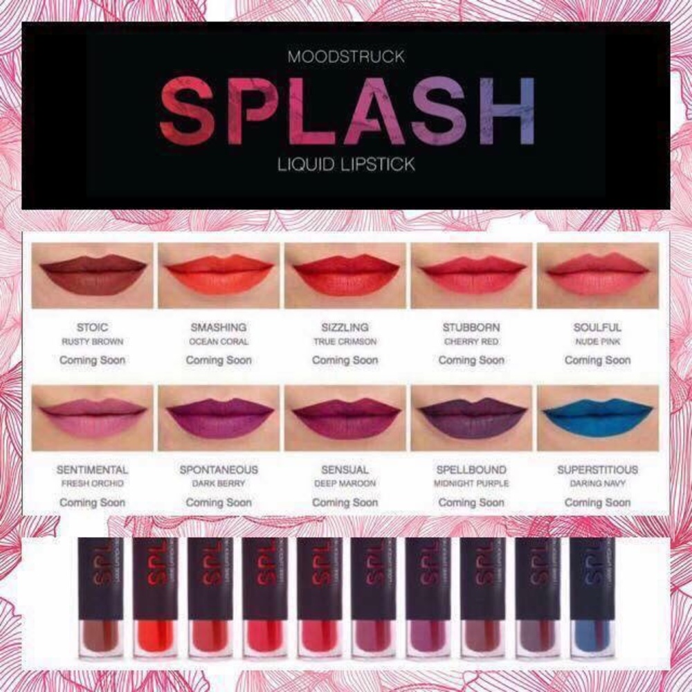 Younique splash lipstick message me for more info